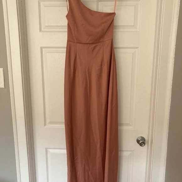 BHLDN Dylan Satin Charmeuse Maxi Dress - Picture 7 of 9